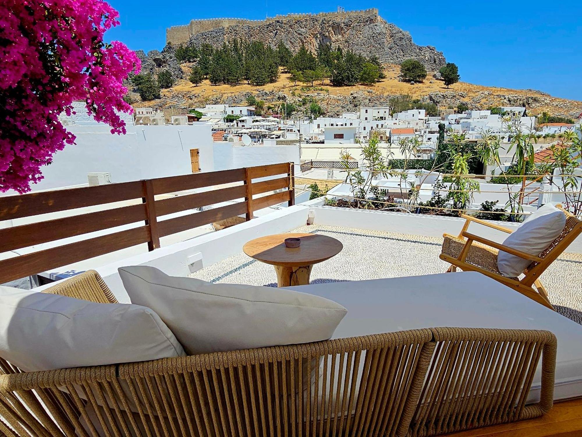 Villa Aphrodite Lindos Suites Buitenkant foto